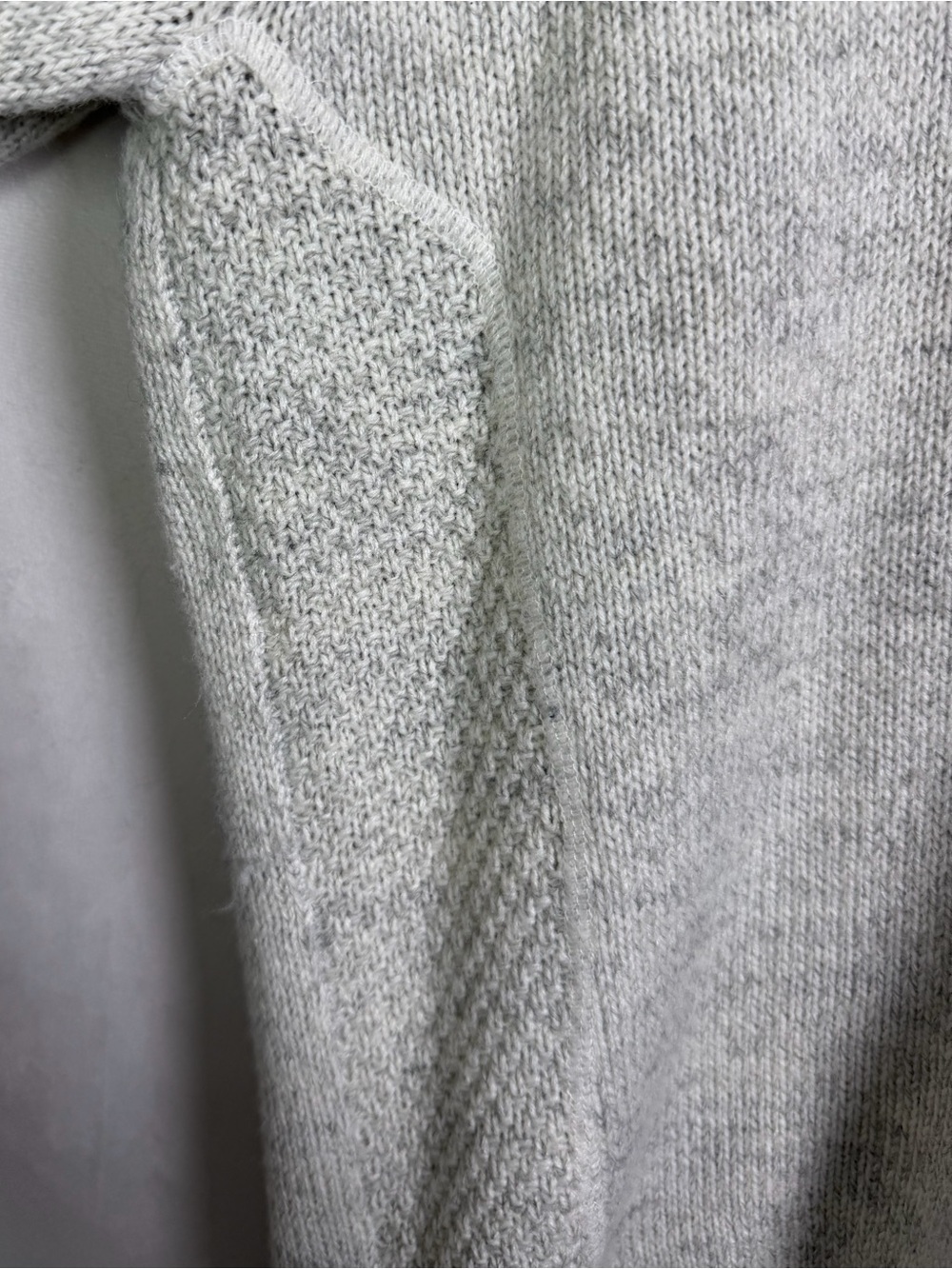 Emerald Isle Galway Mens 2XL Wool Blend Fisherman Sweater Gray Irish Grandpacore - Picture 6 of 12